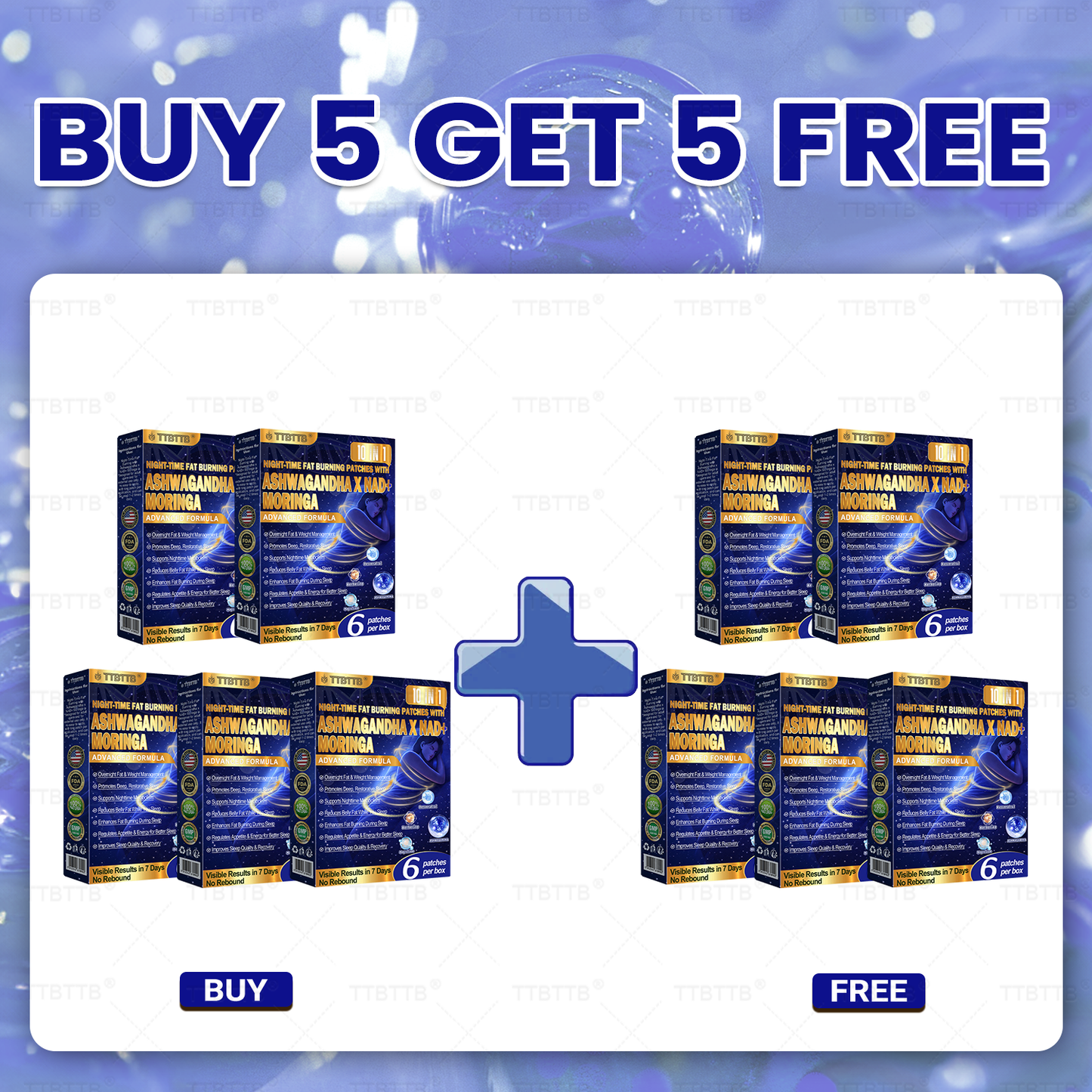 NIGHT-TIME FAT BURNING PATCHES! ZERO PILLS & ZERO WASTE & ZERO STRUGGLE & 100% RESULTS.