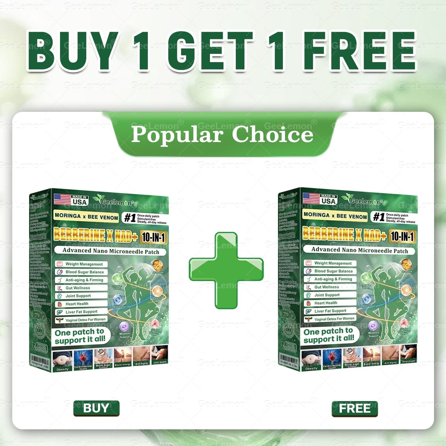 𝐎𝐟𝐟𝐢𝐜𝐢𝐚𝐥 𝐔𝐒 𝐒𝐭𝐨𝐫𝐞 🇺🇸  | 🧑‍⚕️🩺💕 𝐆𝐞𝐞𝐋𝐞𝐦𝐨𝐧® Moringa · Berberine × NAD+ 𝟏𝟎-𝐢𝐧-𝟏 𝐀𝐝𝐯𝐚𝐧𝐜𝐞𝐝 𝐍𝐚𝐧𝐨 𝐌𝐢𝐜𝐫𝐨𝐧𝐞𝐞𝐝𝐥𝐞 𝐏𝐚𝐭𝐜𝐡 — 𝐎𝐧𝐜𝐞 𝐃𝐚𝐢𝐥𝐲, 𝐕𝐢𝐬𝐢𝐛𝐥𝐞 𝐑𝐞𝐬𝐮𝐥𝐭𝐬 𝐢𝐧 𝟕 𝐃𝐚𝐲𝐬